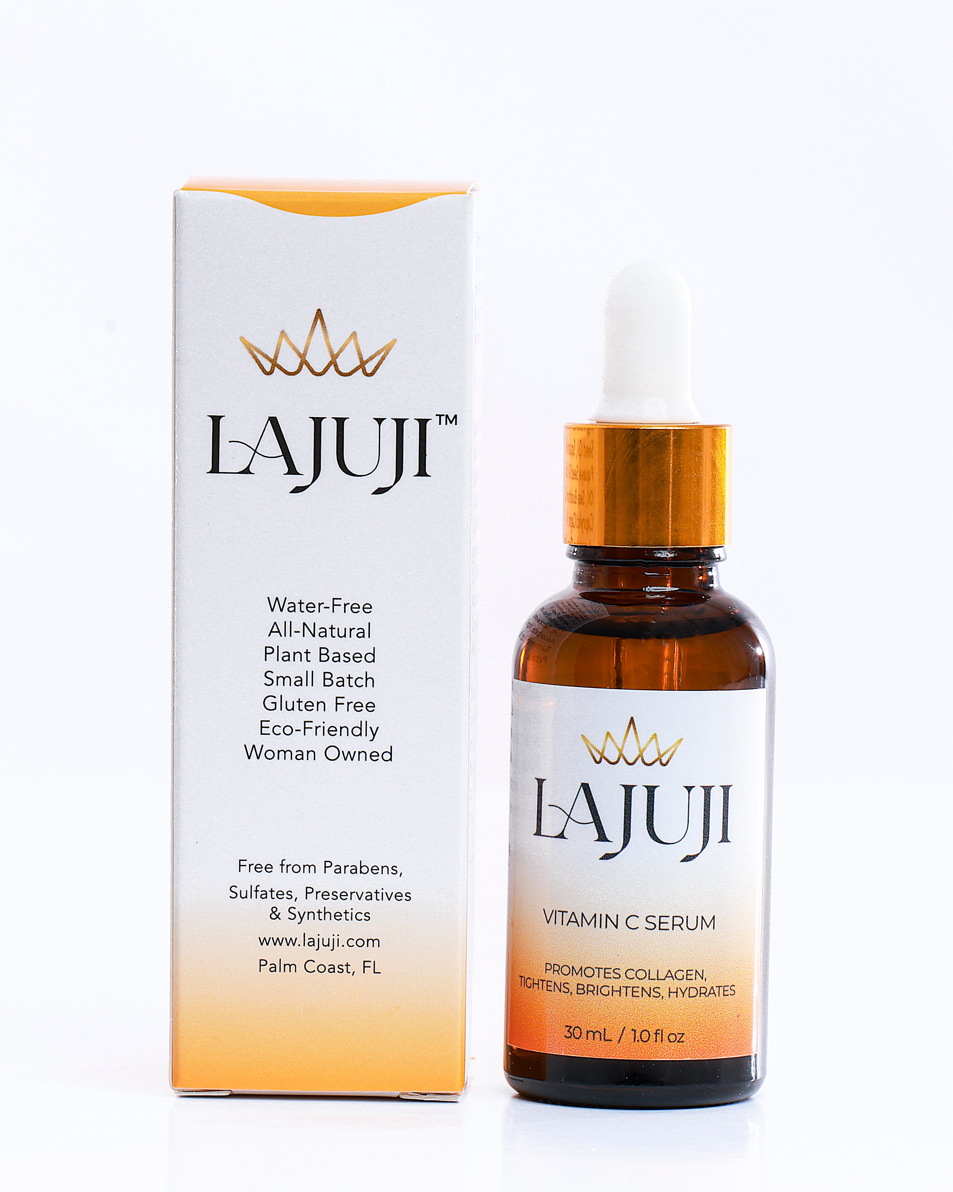 Vitamin C Face Serum with Papaya Seed Oil-Lajuji Skincare