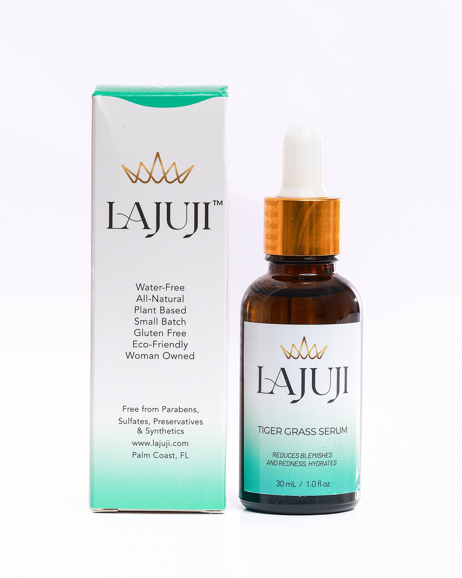 Tiger Grass Face Serum with Plantain Leaf-Lajuji Skincare