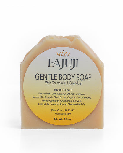 Duo Soap Set (Turmeric Facial Soap + Gentle Body Soap)-Lajuji Skincare