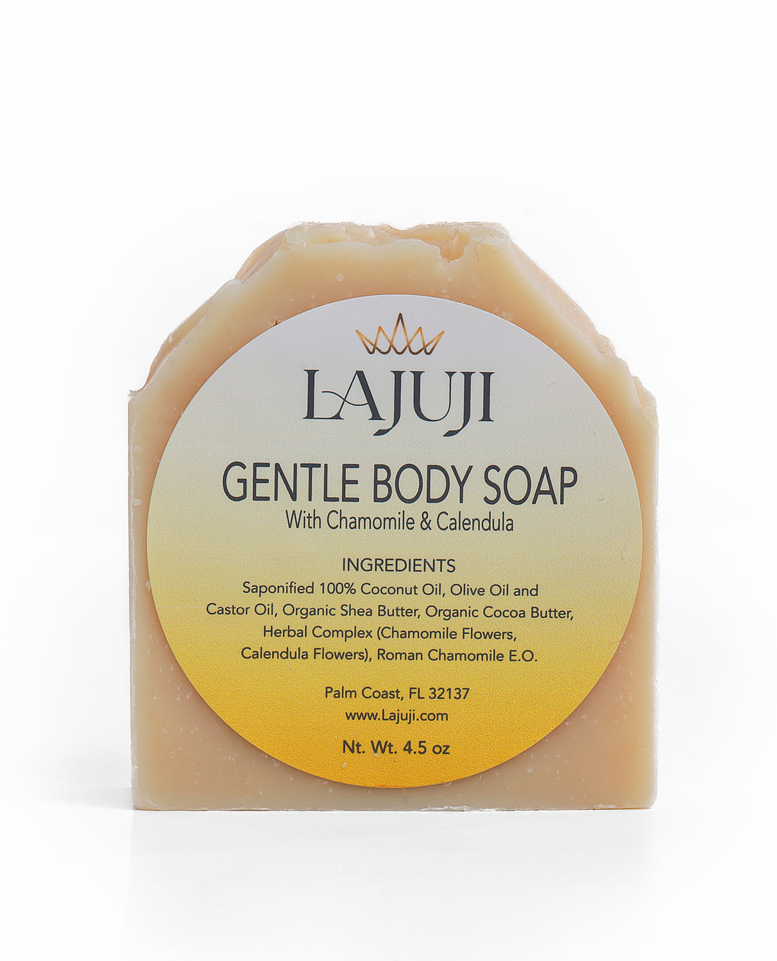 Gentle Body Soap with Chamomile and Calendula-Lajuji Skincare
