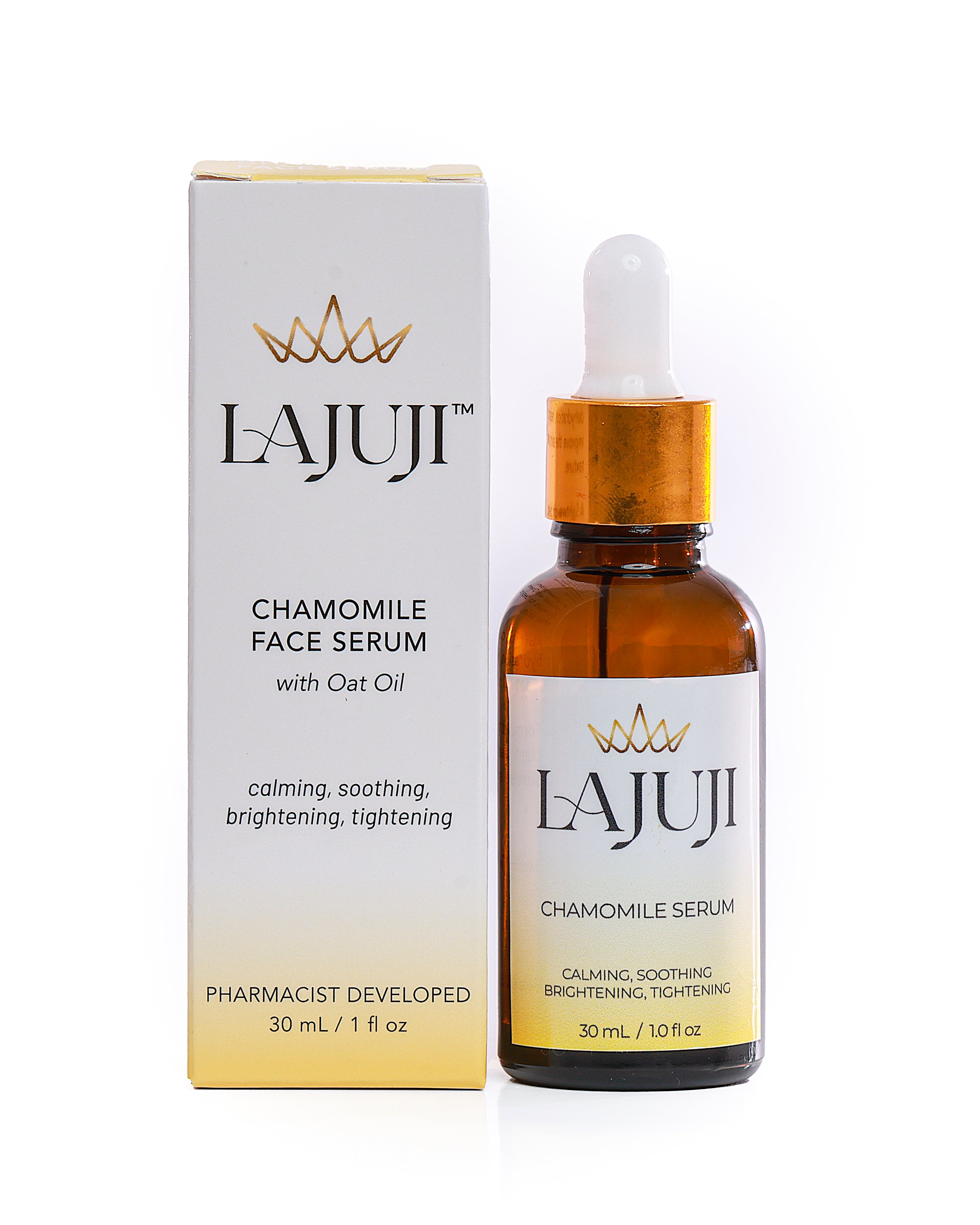 Chamomile Face Serum with Oat Oil-Lajuji Skincare