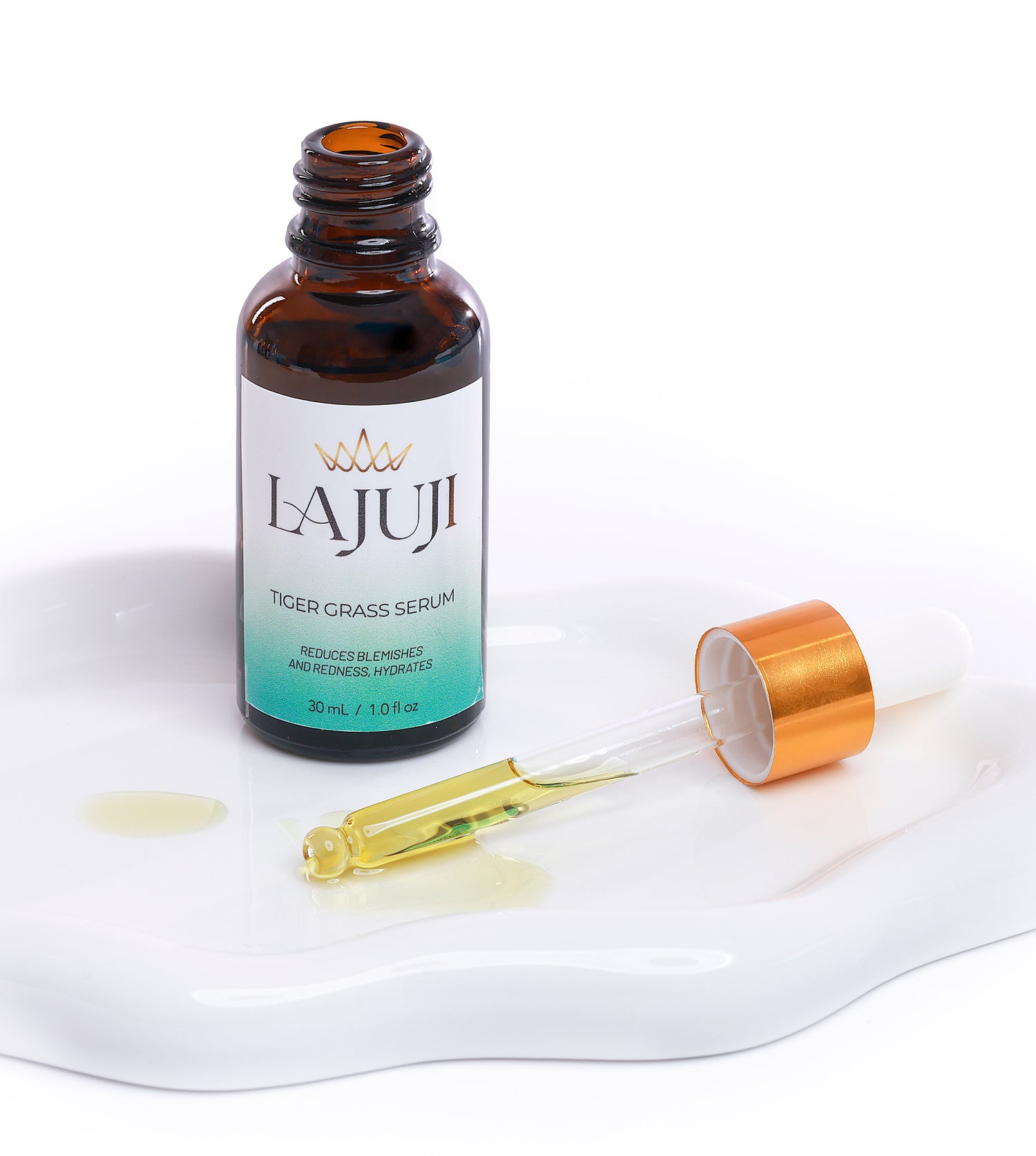 Tiger Grass Face Serum with Plantain Leaf-Lajuji Skincare